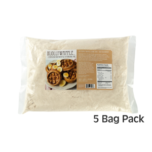 Just Add Water Cinnamon Bun Waffle and Pancake Mix by LollyWaffle - 5 lbs.