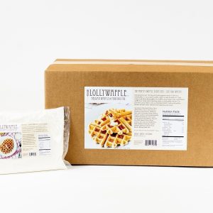 Lolly Waffle Mix Waffle on a Stick Mix LollyWaffle Belgian Waffle Mix - 20 lbs.
