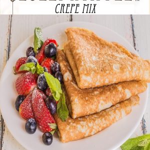 Crepe for Foodservice-Bulk Crepe Mix-Just add water crepe mix