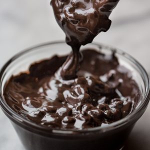Dark Chocolate Biscotti Sauce