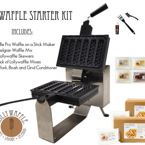 LollyWaffle Waffle Stick Machine Starter Bundle