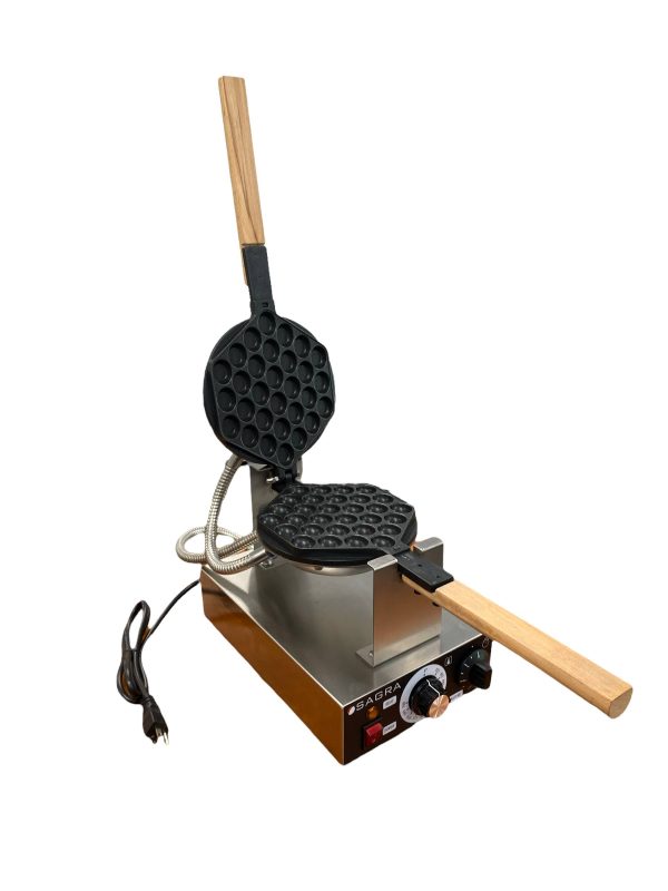 Bubble Waffle Maker by Sagra - Commercial Grade